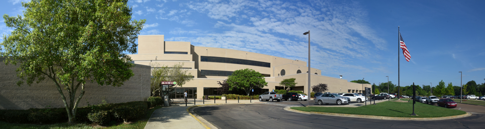 Outside view of the front of the Wise Center